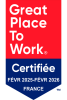 Certification Great Place To Work !